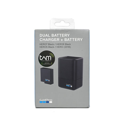 GoPro Dual Battery Charger & Battery Hero7/Hero6/Hero 5/Hero (2018)