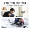 JNN Airec AI-Powered Voice Recorder Portable Mini 64GB