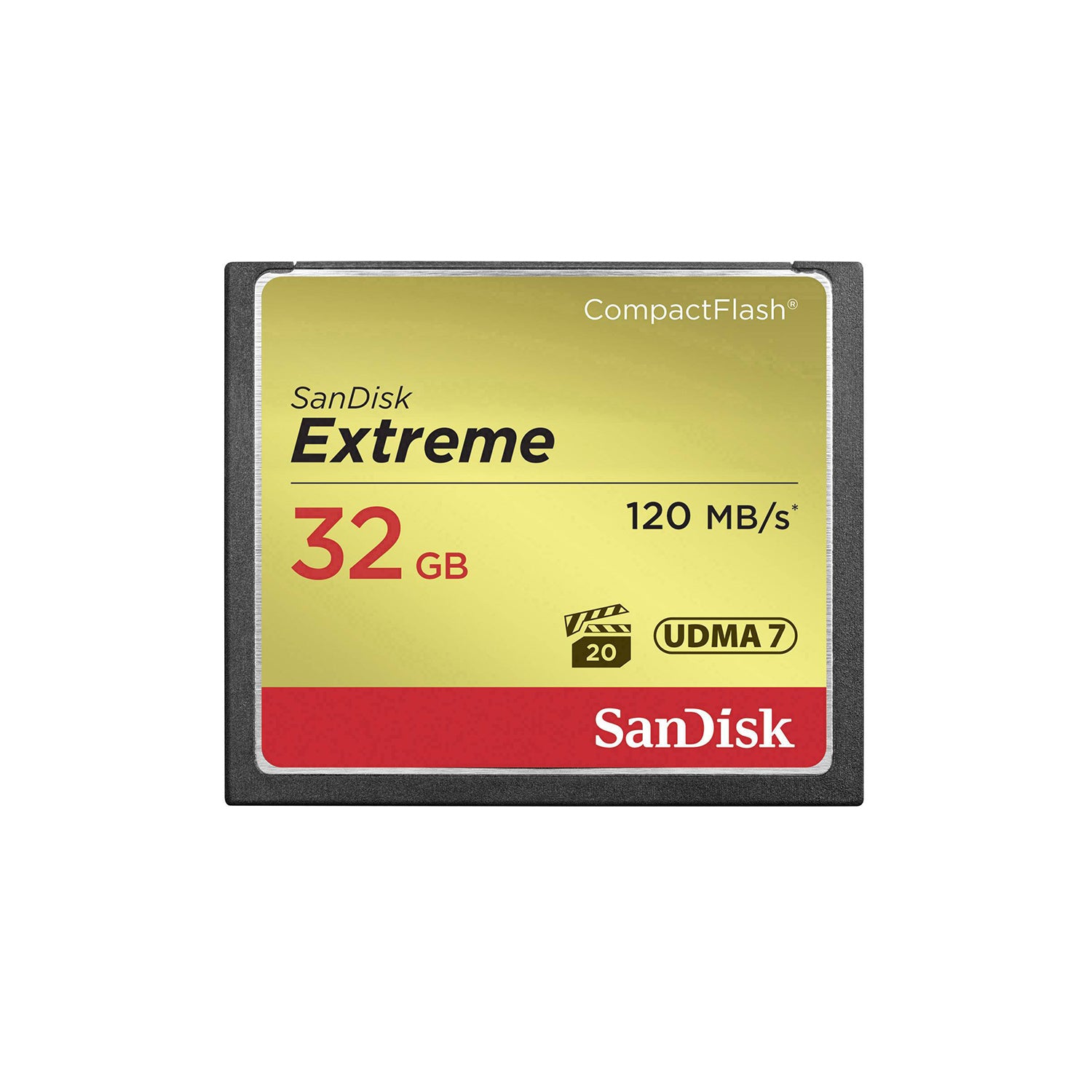 Sandisk Extreme CompactFlash CF Card 32GB UDMA 7 120mbps