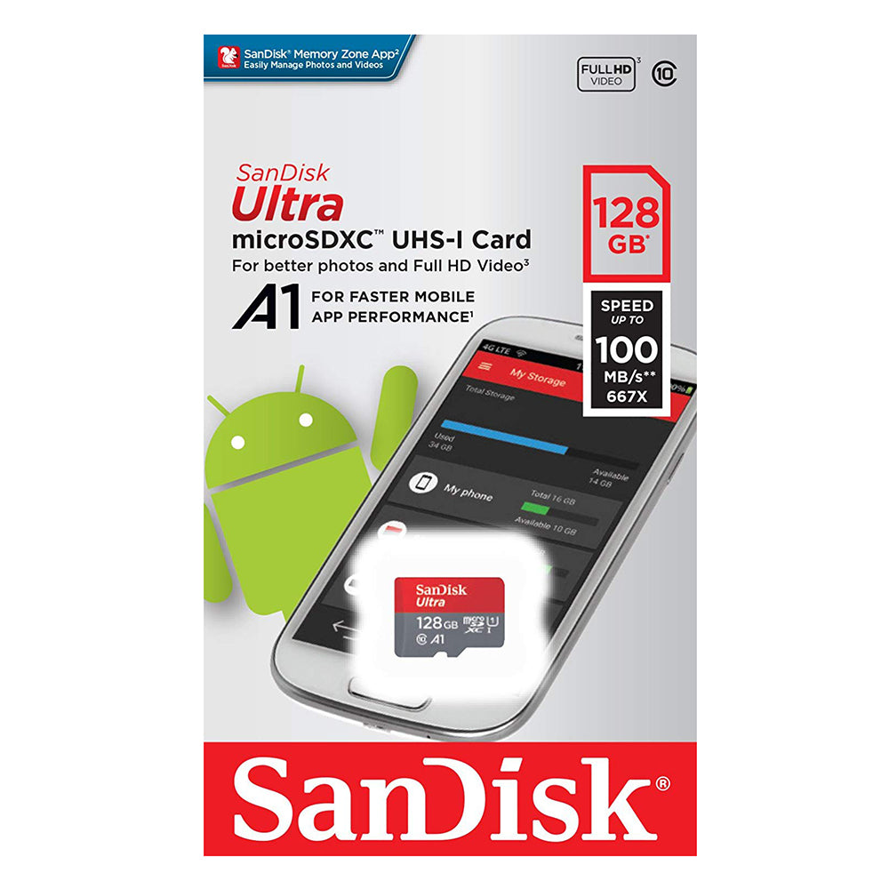 SanDisk Ultra microSDXC 128GB Card Review 