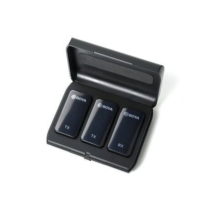 Boya BY-XM6-K2 Wireless Microphone System With Charging Case