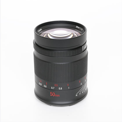 7Artisans 50mm F1.05 Lens Full Frame