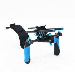 DSLR Rig Dual Handle A01 Shoulder Mount