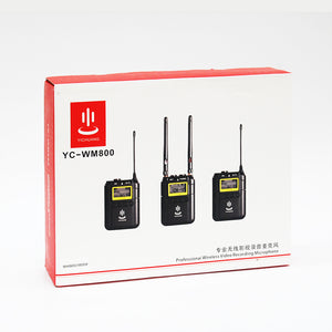 Yichuang Wireless Lavalier Microphone YC-WM800