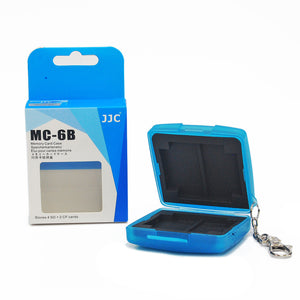 JJC Memory Card Case Mini MC-6B Keychain