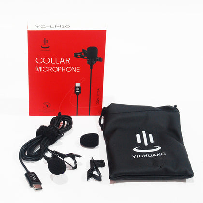 Yichuang YC-LM10 Microphone Clip On Lavalier Type C