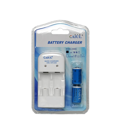 Battery Charger Double for CR2 Battery