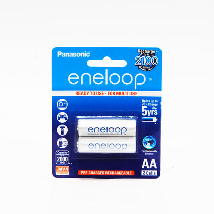 Panasonic Eneloop Battery 2100mAh AA Isi 2 Original