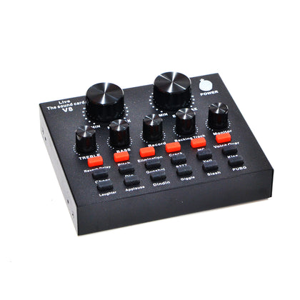 Sound Card V8 Bluetooth for Microphone