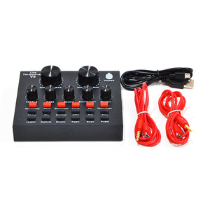 Sound Card V8 Bluetooth for Microphone