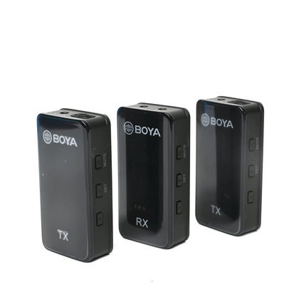 Boya BY-XM6-S2 2.4GHz Ultra-compact Wireless Microphone System