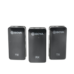 Boya BY-XM6-S2 2.4GHz Ultra-compact Wireless Microphone System