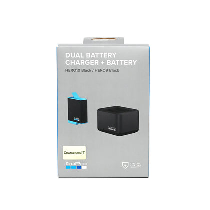 GoPro Dual Battery Charger + Battery Hero 9/10 Original