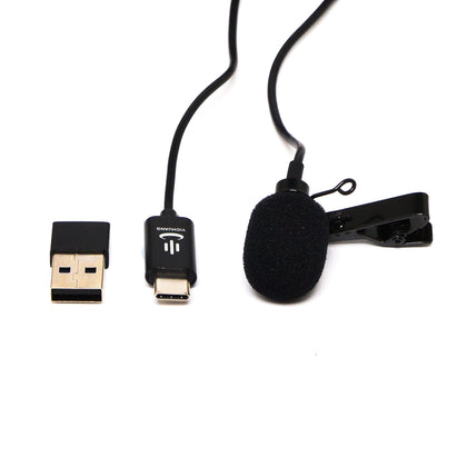 Yichuang YC-VM30 Microphone Clip On Lavalier Type C