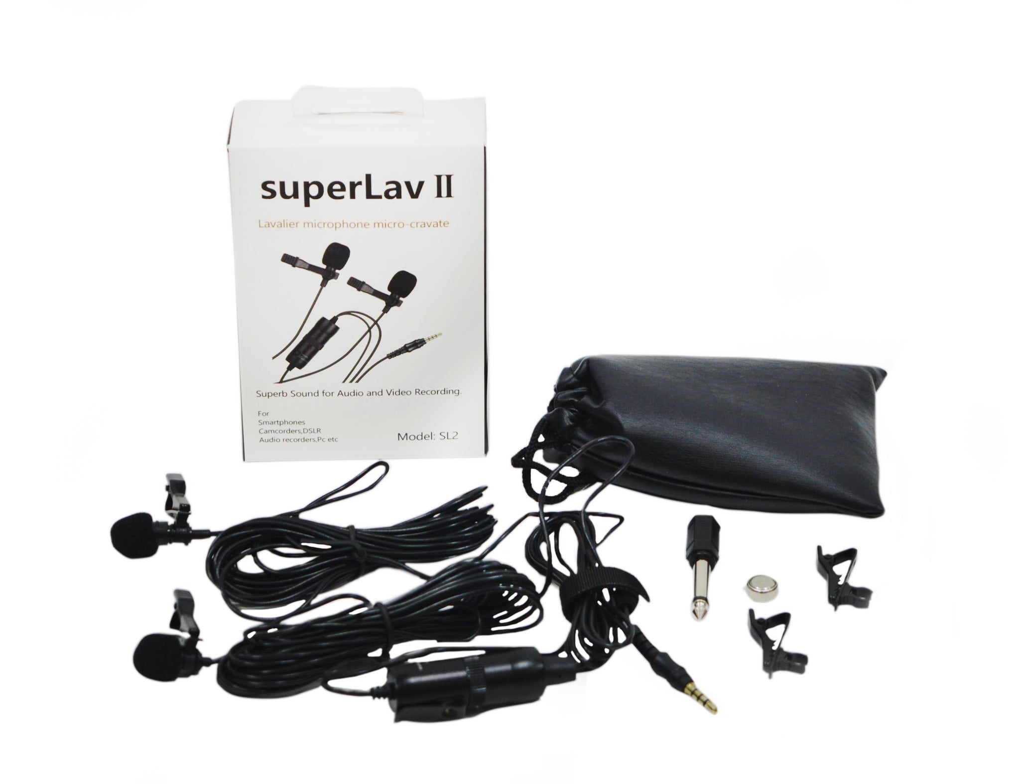 Superlav II Clip-on Microphone Lavalier SL2 6M