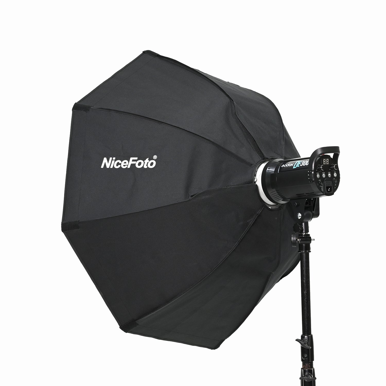 NiceFoto Softbox Umbrella Octagon 95cm Bowen Mount