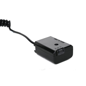 Kingma Battery Dummy NP-FW50 with DC Coupler