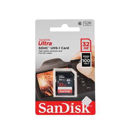 Sandisk Ultra SDHC UHS-I Card 32GB 100mbps