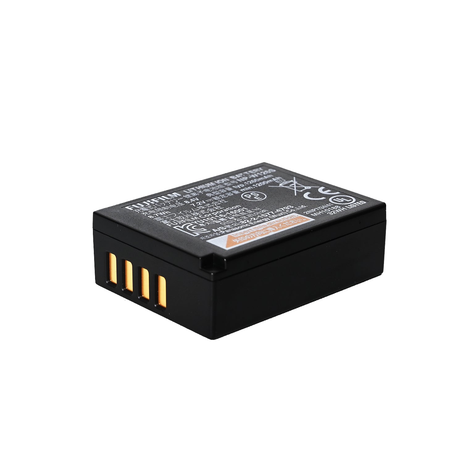 Fujifilm NP-W126S Lithium-Ion Rechargeable Battery - Black Fujifilm NP-W126S Lithium-Ion Rechargeable Battery - Black