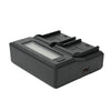Dual Digital Battery Charger LCD NP F970