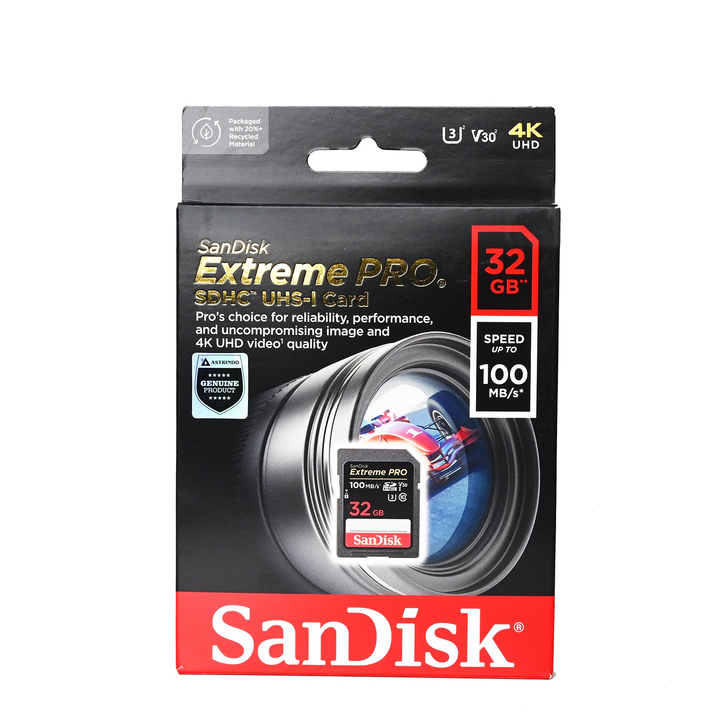 Sandisk Extreme Pro SDHC UHS I Card 32GB 100mbps Specialist sandisk-extreme-pro-sdhc-uhs-i-card-32gb-100mbps-specialist
