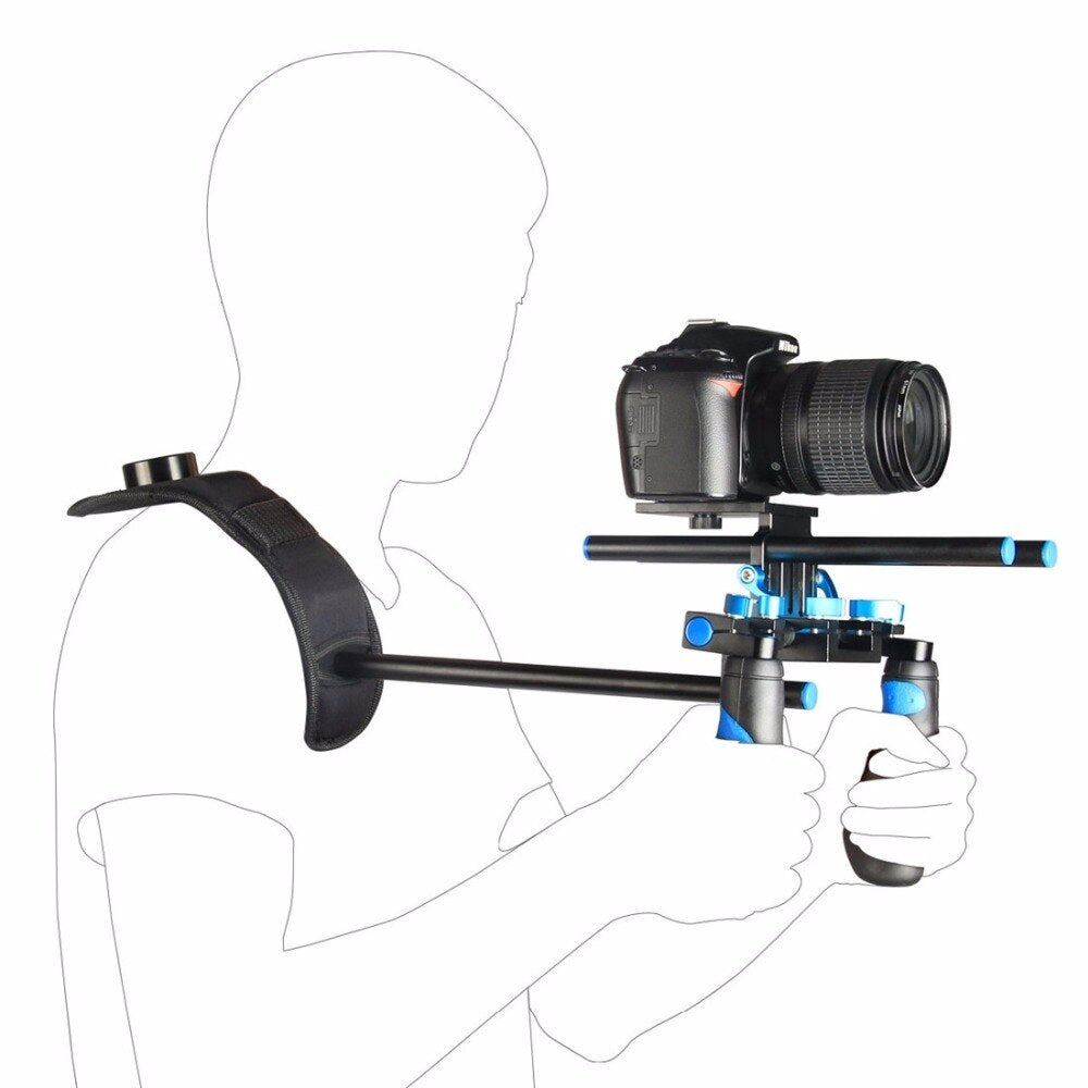Handeled Dslr Rig DSLR Rig Dual Handle A01 Shoulder Mount – Specialist