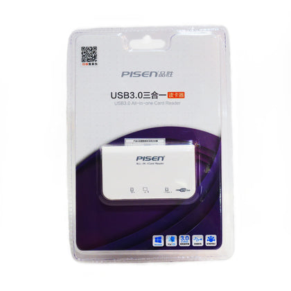 Card Reader Pisen 3 in 1 USB 3.0