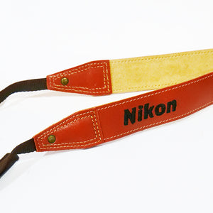 Nikon Genuine Leather DSLR Camera Strap