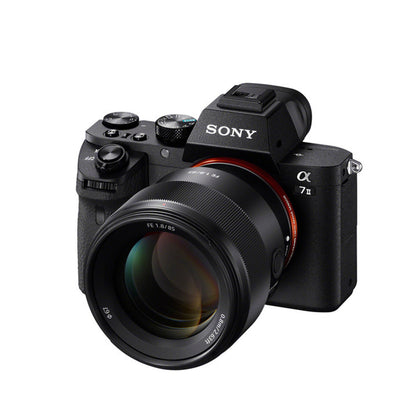 Sony Alpha A7II Body + FE 85mm f1.8 Lens