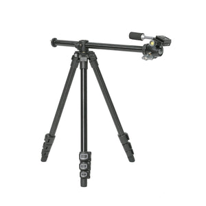 QZSD Q202F Professional Travel Tripod Ballhead Handle