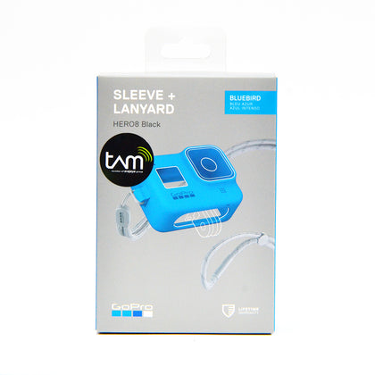 Gopro Sleeve and Lanyard Bluebird for Hero 8 Black