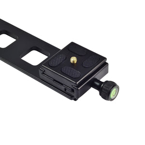 Dual Quick Release Plate Camera Tripod Mount