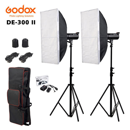 Godox DE300 II Studio Flash Strobe Package