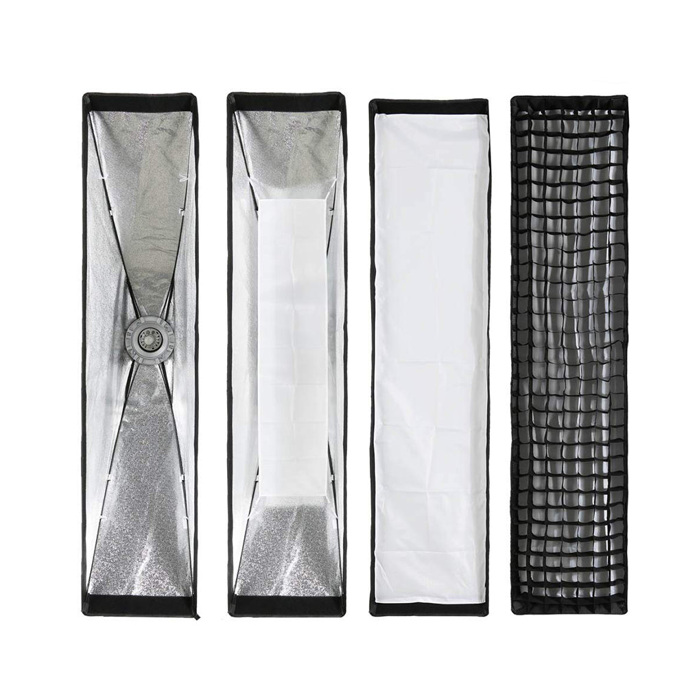 Godox SB-FW 22 X 90cm Strip Softbox Bowens Mount Grid For Studio Flash
