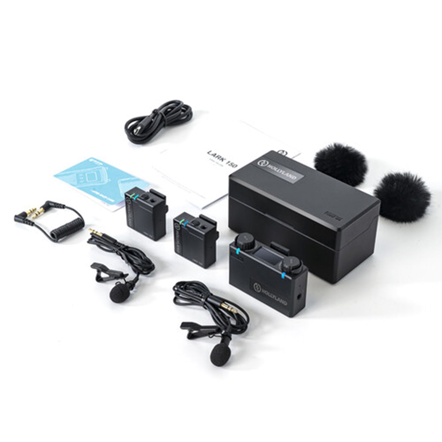 Hollyland Lark 150 Duo Wireless Microphone System – Specialist