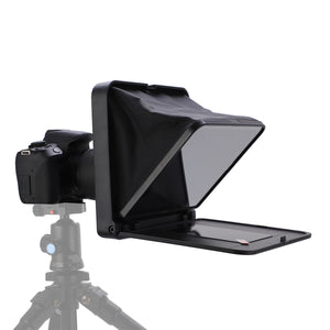 LENSGO TC7 Teleprompter for iPad Smartphone Camera w/Remote Control