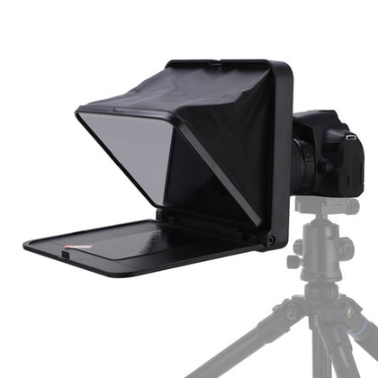 LENSGO TC7 Teleprompter for iPad Smartphone Camera w/Remote Control