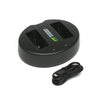 Wasabi Power LP-E17 Battery (2-Pack) and Dual USB Charger