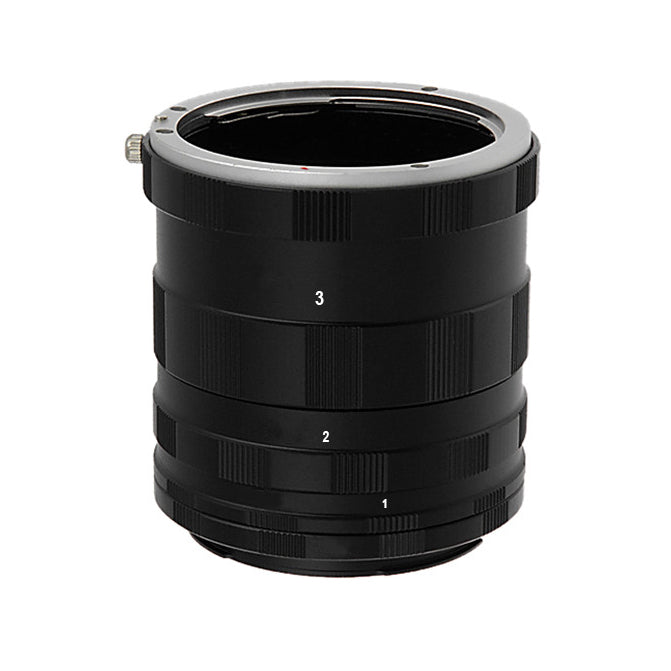 Yuer Macro Extension Tube Set for Nikon F-Mount