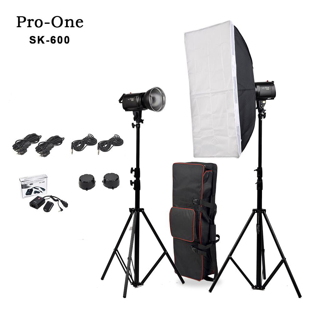 Pro One SK600 Studio Flash Package