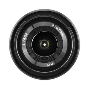 Sony E 20mm f/2.8 Wide-Angle Lens