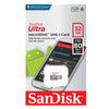 Sandisk Ultra MicroSDHC UHS-1 Card 32GB (80mbps) with Adapter