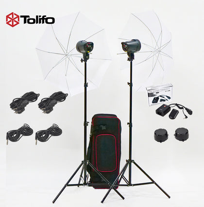 Tolifo Tornado T200B Studio Flash Umbrella Package